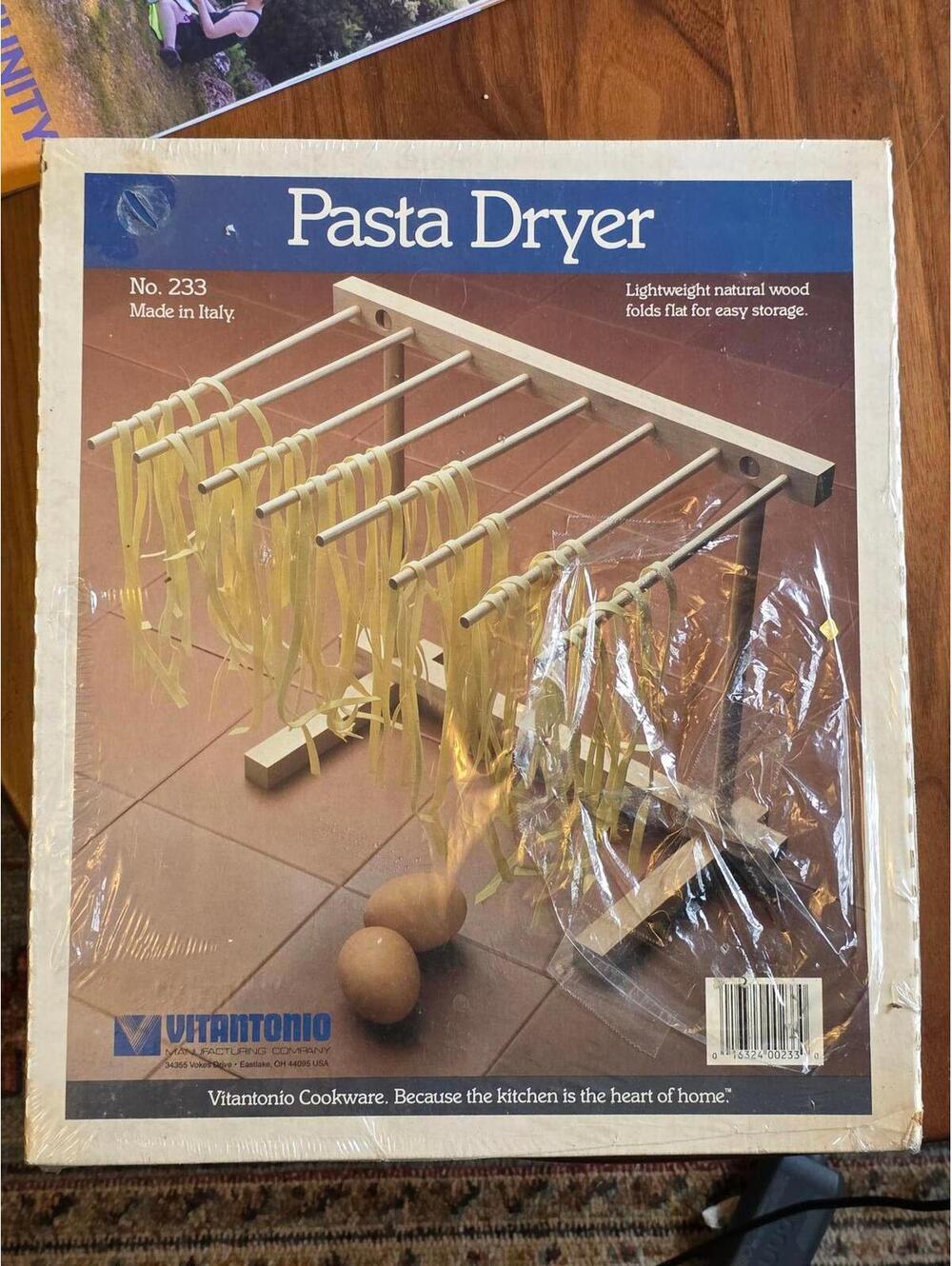 Vintage Vitantonio Model No. 233 Pasta Dryer New in Box